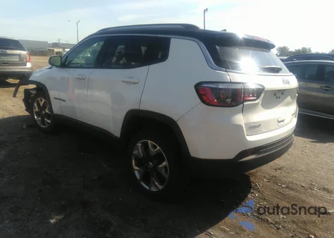 2020 Jeep Compass Limited 4X4 from USA, damaged, VIN 3C4NJDCB6LT234125